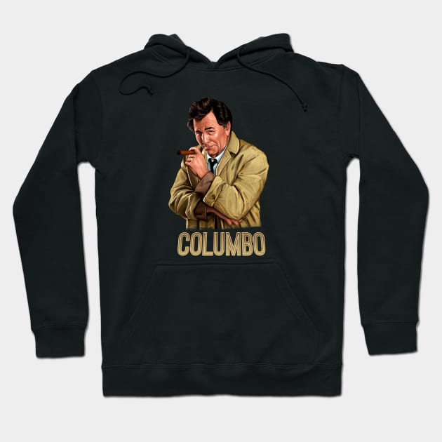 Columbo - TV Shows Hoodie by BLACK RAINBOW